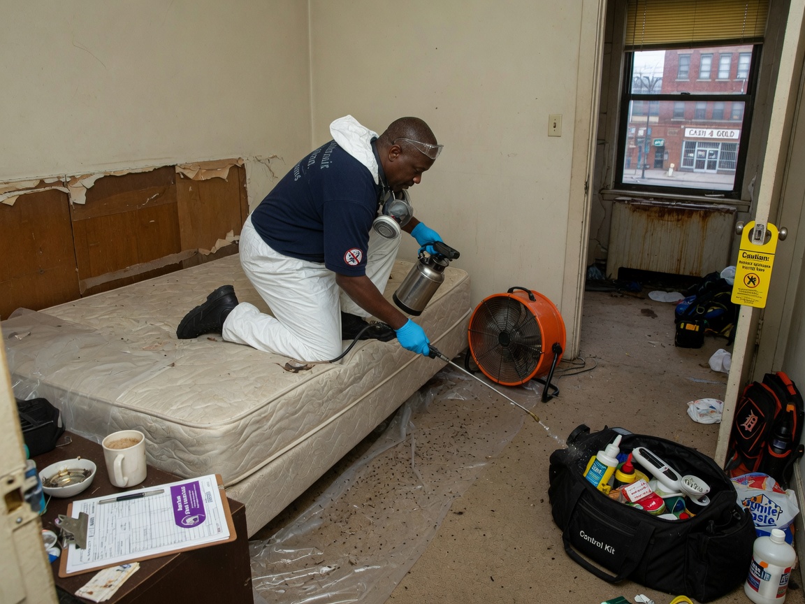 Bed Bug Control in Detroit, MI